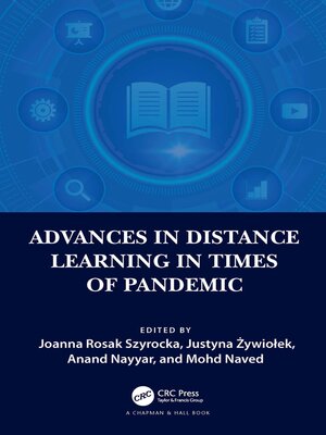 cover image of Advances in Distance Learning in Times of Pandemic